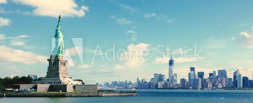 Obraz Panorama na Manhattan, Nowy Jork