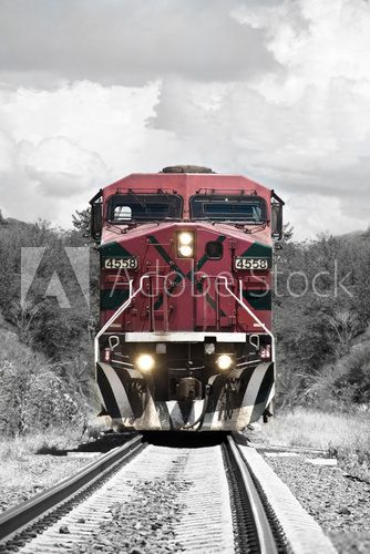 Obraz rocznik pociągu