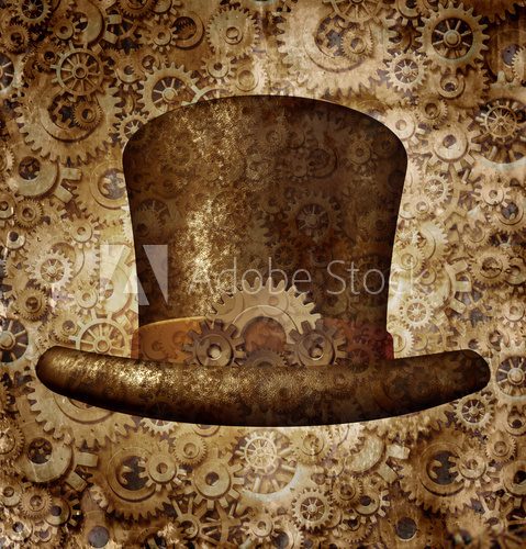 Obraz Steampunk Top Hat