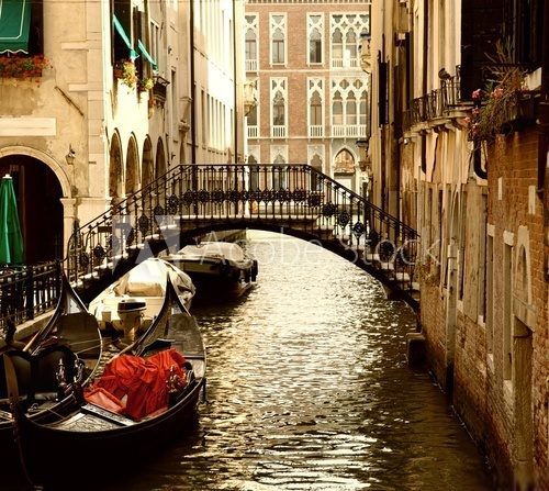 Obraz Wenecja - podróż gondolą