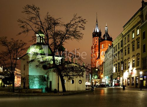 Obraz Zabytki Krakowa – okolice rynku