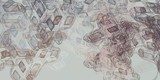 Fototapeta Artystyczny materiał tła szkicu. Abstrakcyjny wzór geometryczny. Chaos i losowość. Nowoczesny rysunek sztuki malarskiej. Ilustracja 2D. Cyfrowa tapeta z teksturą.