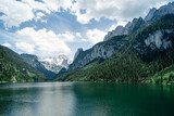 Fototapeta Austriackie górskie jezioro Gosausee Dachstein