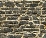 Fototapeta bez szwu czarny ashlar stary kamienny mur tekstury