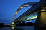 Fototapeta Brücke in Nacht - Bratysława