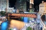 Fototapeta Chicago River Walk