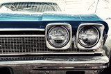 Fototapeta Detal retro klasyki motoryzacji