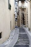 Fototapeta droga zjazdowa na ulicach starożytnej Modicy