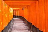 Fototapeta Fushimi Inari Taisha Shrine w Kioto, Japonia