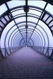 Fototapeta futurystyczny szklany tunel
