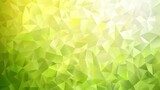 Fototapeta Geometria w jasnych zielonych odcieniach