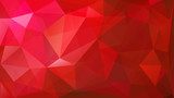 Fototapeta Geometryczna gra światła w czerwieni