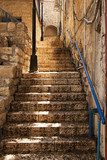 Fototapeta Kamienne schody w Zefacie