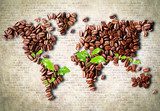 Fototapeta Kawa na całym świecie