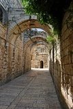 Fototapeta Łukowaty przejście w Starym Mieście w Jerozolimie