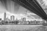 Fototapeta Most Brookliński i panoramę Manhattanu