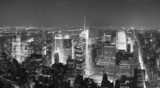 Fototapeta New York City Manhattan Times Square panoramę z lotu ptaka panoramę