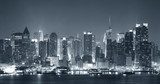 Fototapeta Nowy Jork czarny i biały