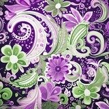 Fototapeta Ornamentalna kompozycja w stylu boho
