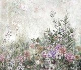 Fototapeta Pastelowa eksplozja botanicznych wzorów