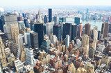 Fototapeta Pejzaż miejski widok Manhattan od empire state building
