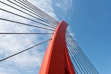 Fototapeta Przeprawa przez czerwony most