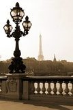 Fototapeta Romantyczny spacer paryskim mostem