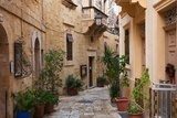 Fototapeta Ulica w starym śródziemnomorskim miasteczku