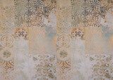 Fototapeta Vintage patchwork w neutralnych barwach