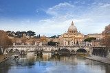 Fototapeta Watykan - Bazylika Świętego Piotra w Rzymie