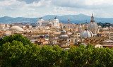 Fototapeta Widok na panoramę Rzymu