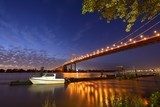 Fototapeta wielki wiszący most Akwitanii w Bordeaux