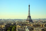 Fototapeta Wieża Eiffla, Paryż, Francja, z panoramą Paryża