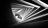 Fototapeta Wirująca geometria przestrzeni