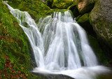 Fototapeta Wodospad w parku narodowym Sumava-Czechy