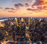 Fototapeta Z nieba na Nowy Jork