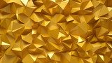 Obraz Geometryczna metaliczna elegancja