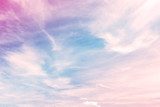 Obraz Niebo z pastelowym kolorowym gradientem