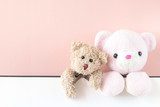 Obraz Pastelowa harmonia pluszowych misiów
