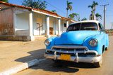 Obraz samochód oldtimer na Kubie