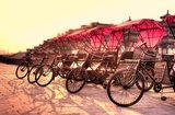 Obraz Xi'an / China - Mur miasta z rowerami