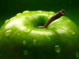 Obraz Zielone jabłko -  rozkosz smaku