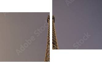 Wieża Eiffla w Paryżu - Obraz dwuczęściowy, Dyptyk