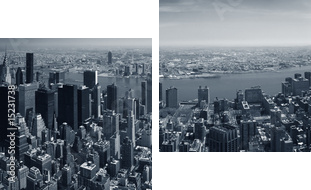 Panorama Nowego Jorku - Obraz dwuczęściowy, Dyptyk