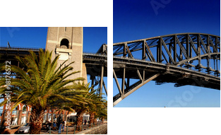 Sydney Harbour Bridge PanoramaColor - Obraz dwuczęściowy, Dyptyk