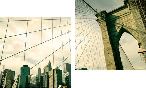Brooklyn - Obraz dwuczęściowy, Dyptyk