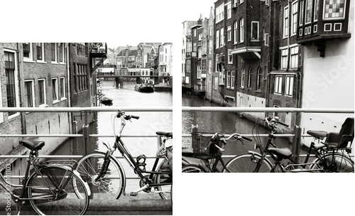 Holandia - Dordrecht - Obraz dwuczęściowy, Dyptyk