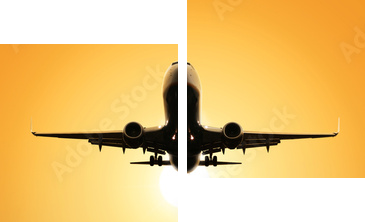 Pas startowy - lot w przestworza - Obraz dwuczęściowy, Dyptyk