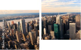Manhattan - Obraz dwuczęściowy, Dyptyk