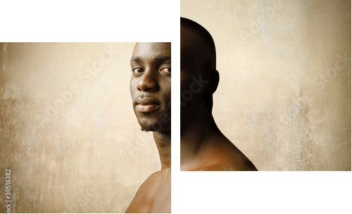 Afrykańskie piękno - Obraz dwuczęściowy, Dyptyk